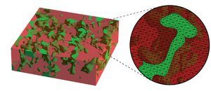 Finite Element Diskretisierung einer realen Stahl-Mikrostruktur in Kooperation mit Prof. Dierk Raabe vom Max-Planck Institut für Eisenforschung und Thyssen-Krupp Steel AG